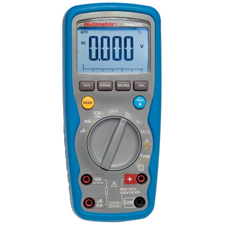 مولتی متر مولتی متریکس مدل DMM220 Multimetrix DMM220 Digital Industrial multimeters